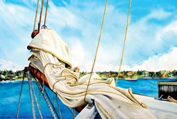 Show details for AJM Heading Out Giclee Print Picture of AJM Heading Out Giclee Print