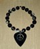 Picture of Black and White Peace Necklace