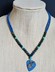 Picture of Powder Blue Guitar Necklace