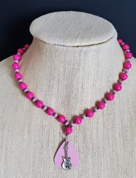 Picture of Pretty in Electric Pink Necklace