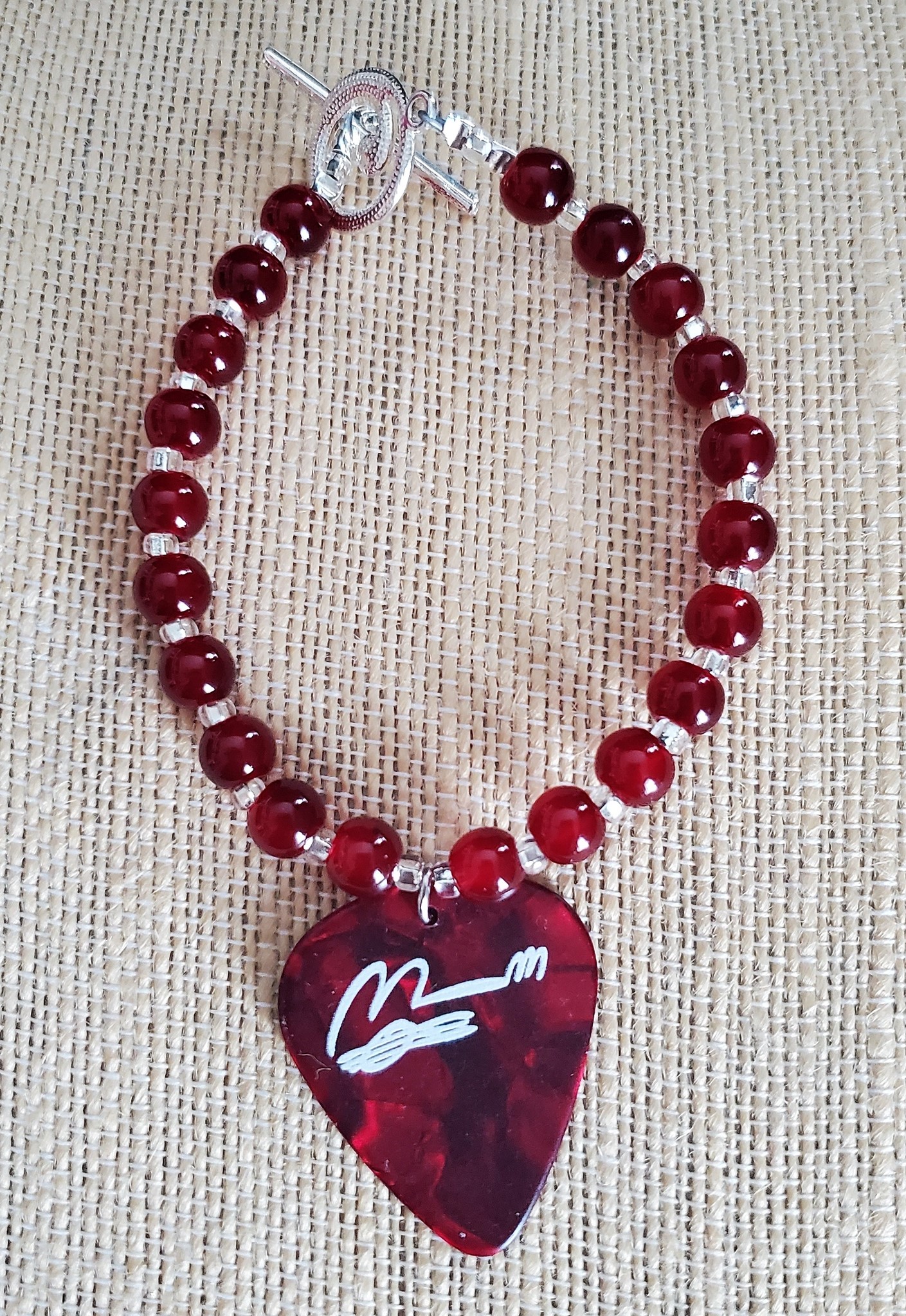 Picture of Rockin' Red Guitar Bracelet