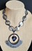 Picture of Fringy Blue Guitar Necklace